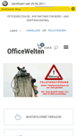 Mobile Screenshot of officewelten.de